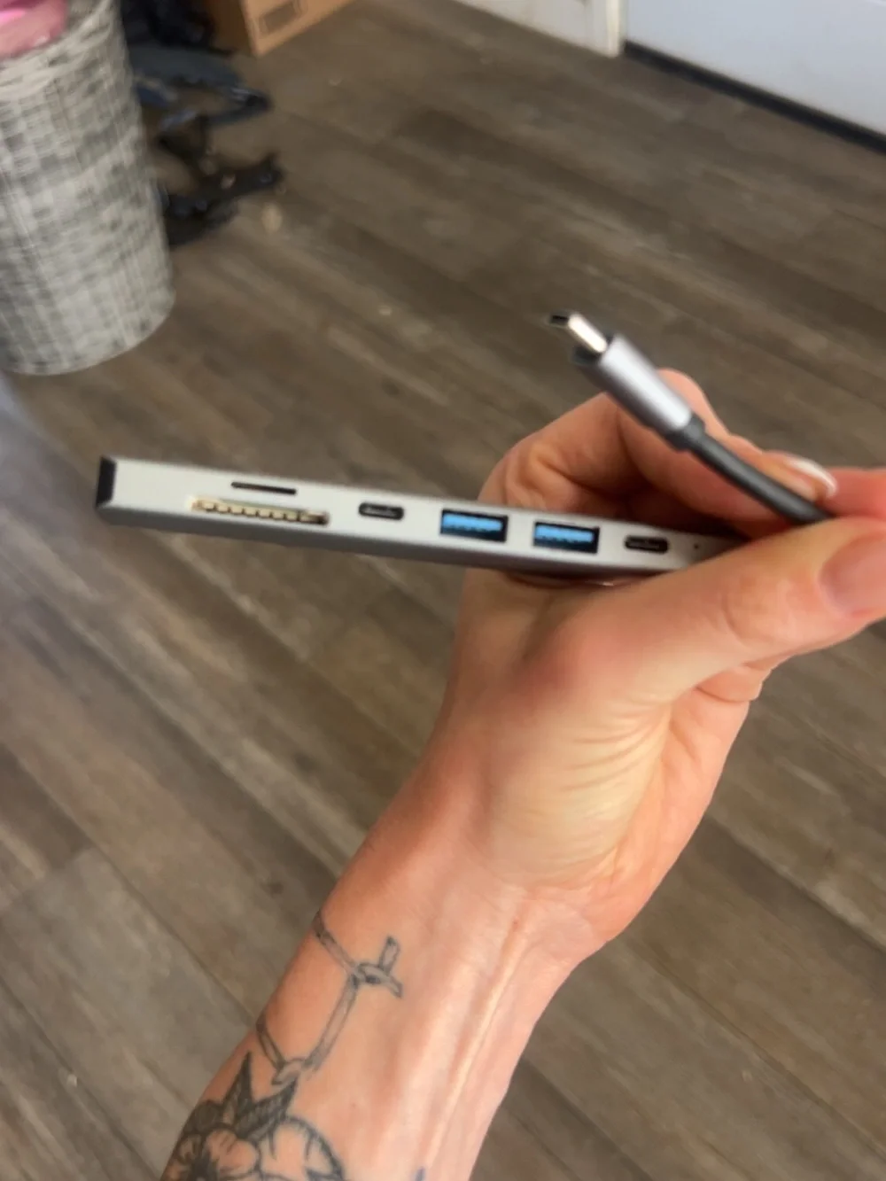 USB-C Multiport Hub in Space Gray